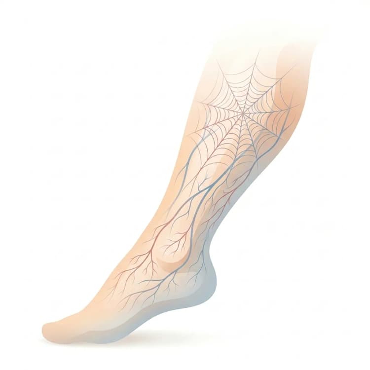 الأوردة العنكبوتية (Spider Veins)